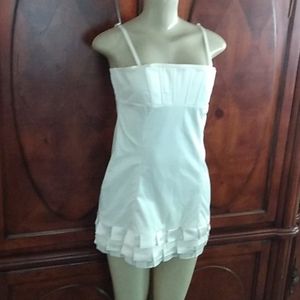 Alice + Olivia White Cream Mini dress